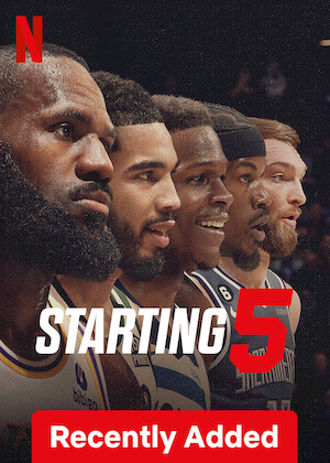 Netflix: Starting 5 | <strong>Opis Netflix</strong><br> Wciągający serial sportowy śledzi losy gwiazd NBA jak Jimmy Butler, Anthony Edwards, LeBron James, Domantas Sabonis i Jayson Tatum w sezonie 2023–24. | Oglądaj serial na Netflix.com